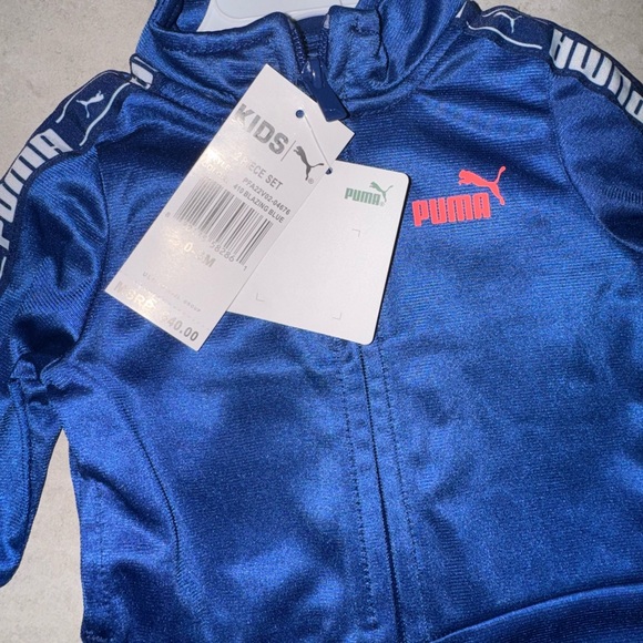 Puma Vibrant Blue Infant Tracksuit - Picture 4 of 4